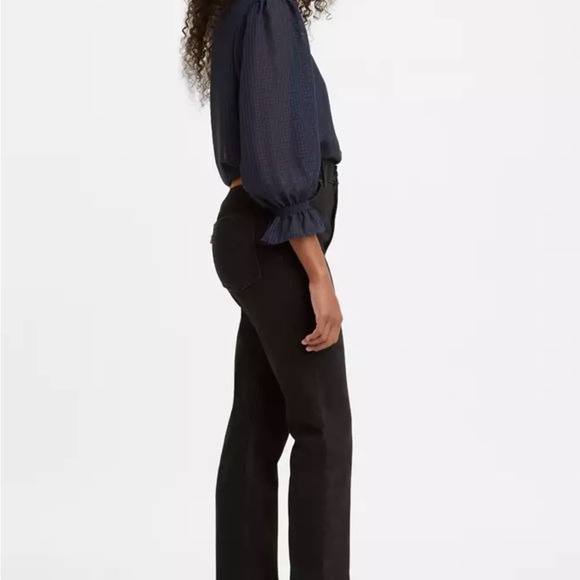 70'S HIGH RISE SLIM STRAIGHT WOMEN'S JEANS - Picture 2 of 13